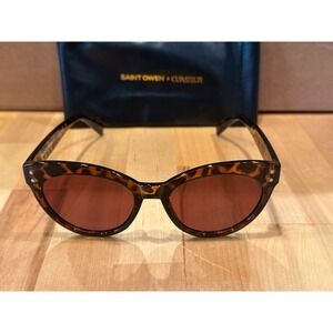 Sunglasses Saint Owen X Curateur - Wylde Tortoise Shell  New with Slip Case